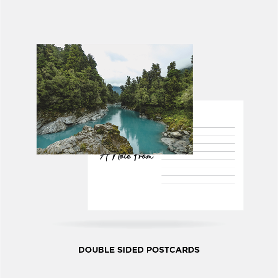 Double Sided A6 postcards