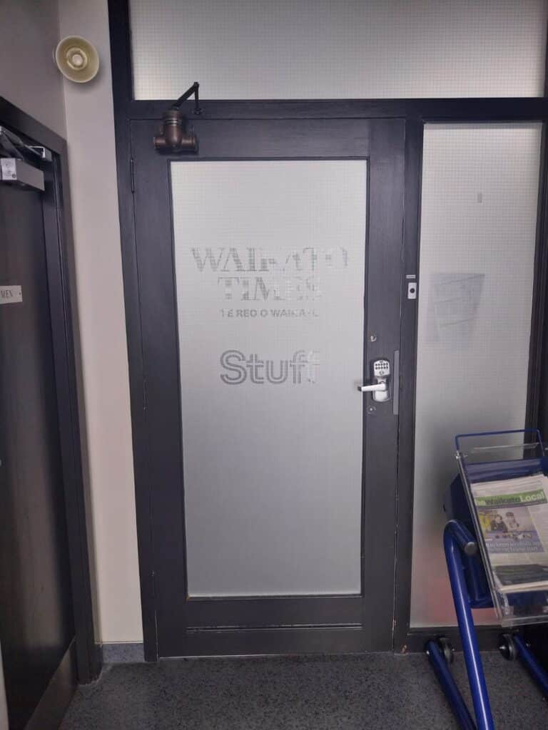 shared spaces stuff door