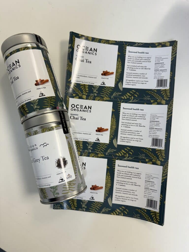 agrisea tea labels 2